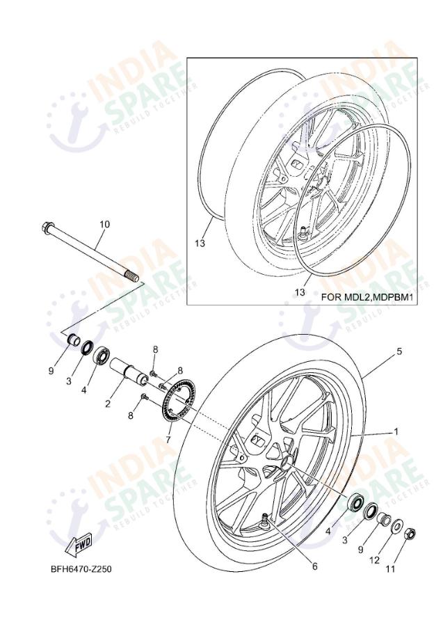 FRONT WHEEL